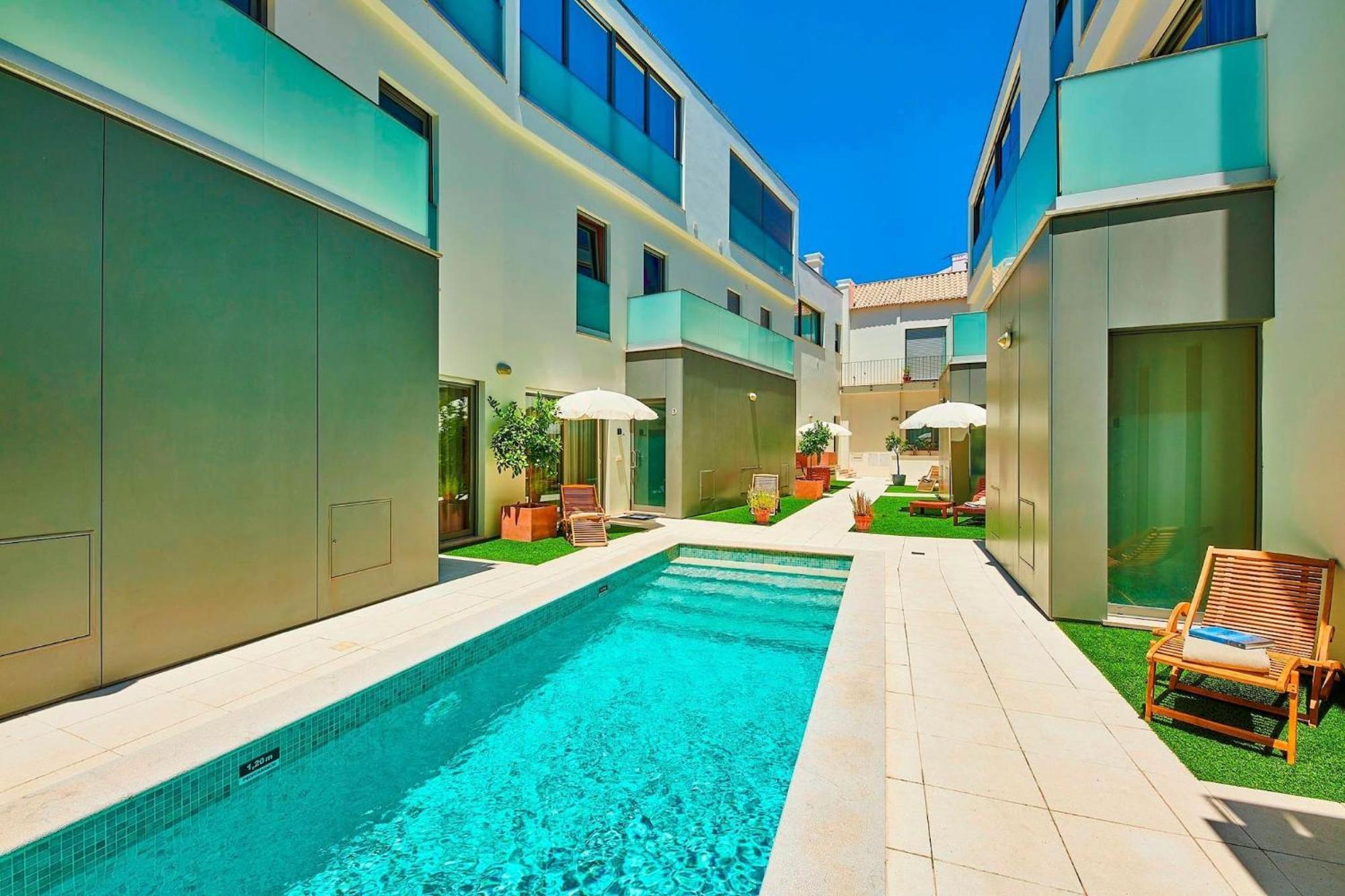 Villa Executive Townhouse, Tavira Centre, Shared Pool Exterior foto