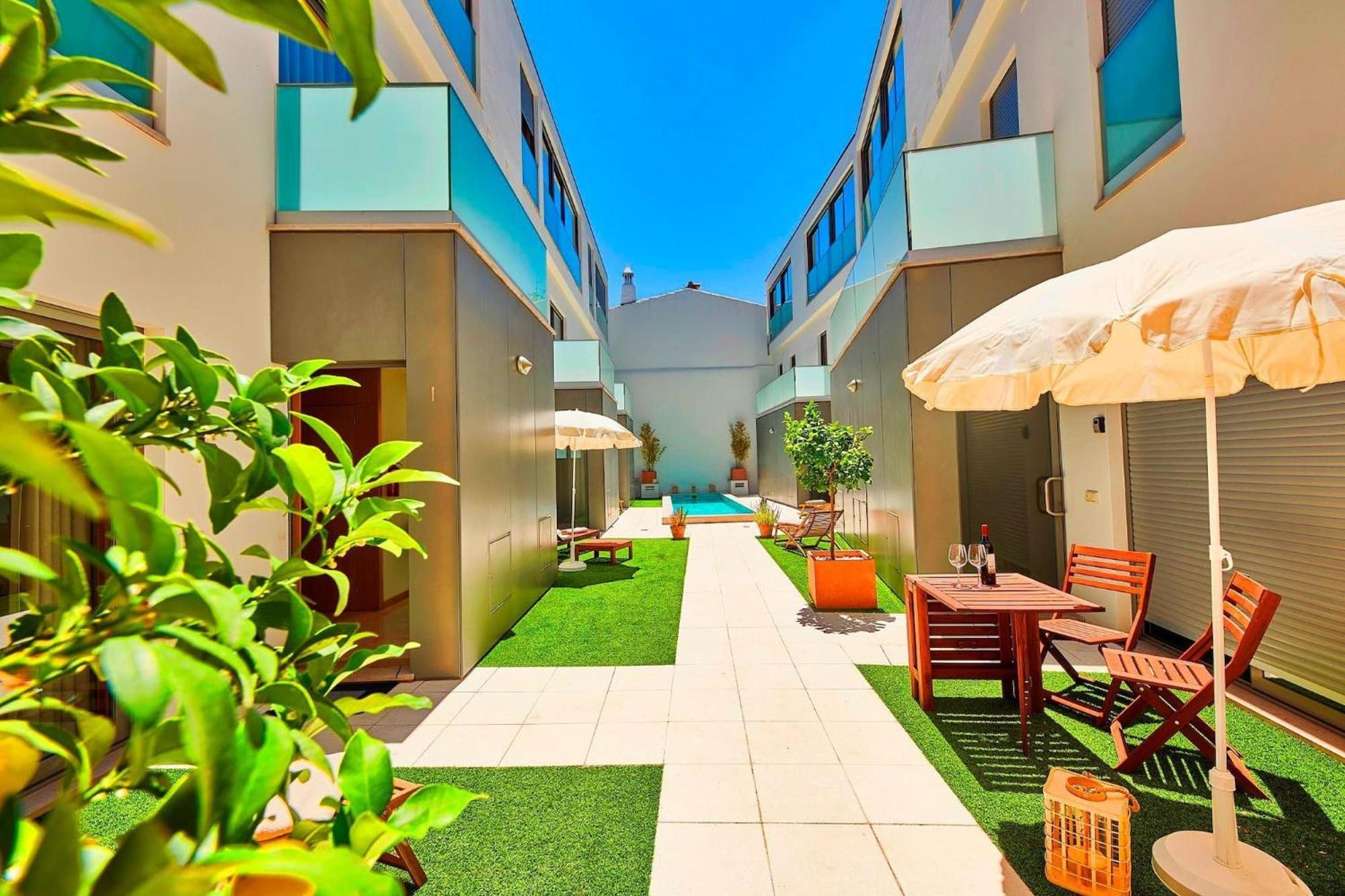 Villa Executive Townhouse, Tavira Centre, Shared Pool Exterior foto